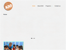 Tablet Screenshot of kas-education.com